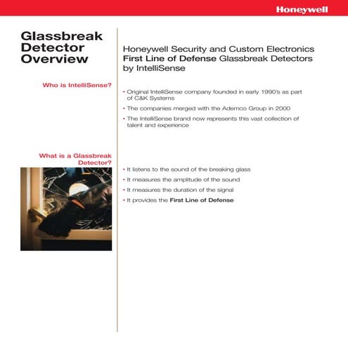 Honeywell glass-break-overview