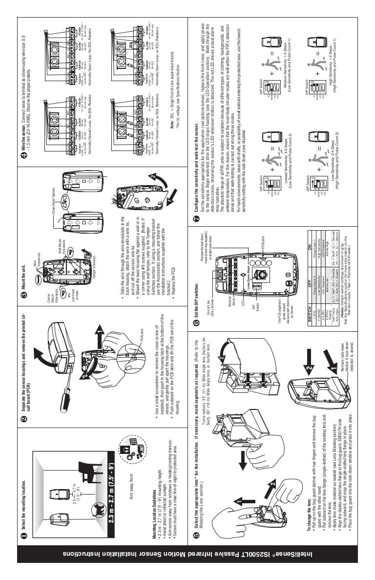Honeywell is2500lt-install-guide