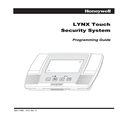 Honeywell l5100-programming-guide