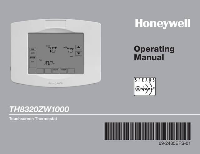 Honeywell 5883h-install-guide