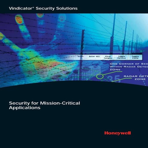 Honeywell Vindicator® Corporate Brochure
