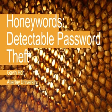 Honey Encryption | PPS