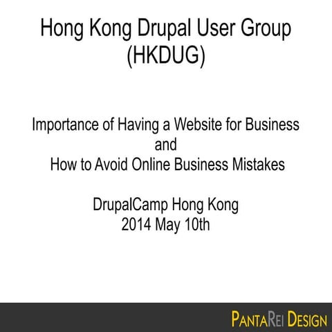Hong Kong Drupal User Group - 2014 May 10th