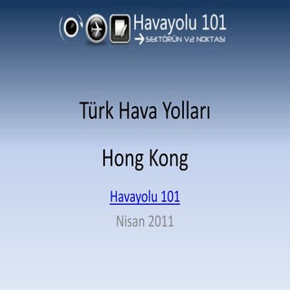 Türk Hava Yolları - Hong Kong