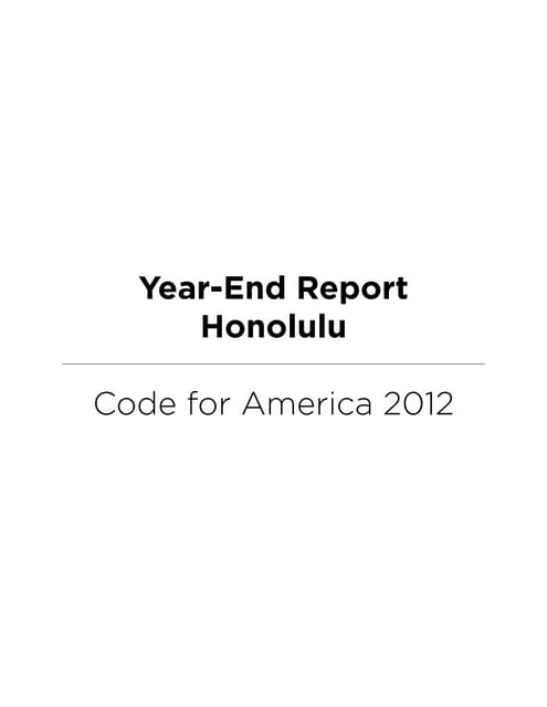 2012_Honolulu end of year report 