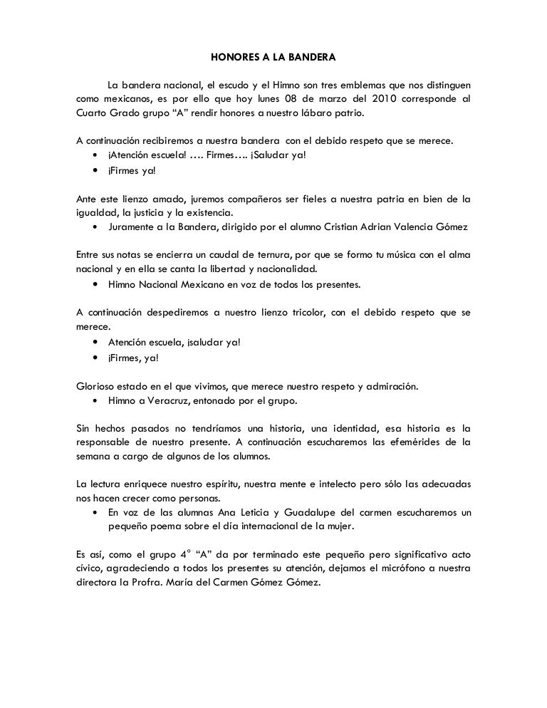 programa de honores a solfa syllable distintivo primaria estado de mexico