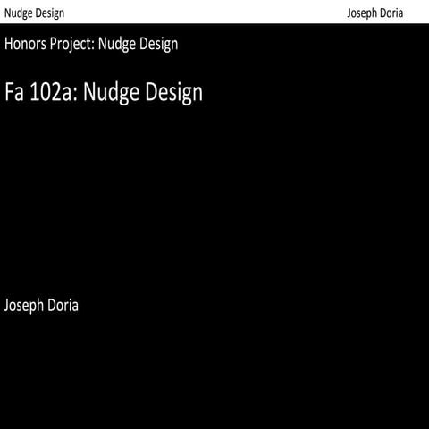 Honors presentation draft 