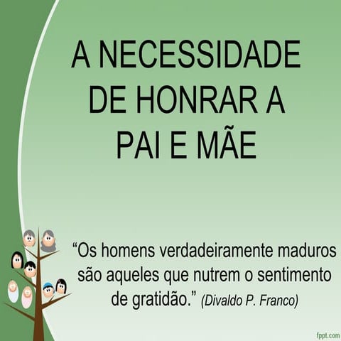 Honrar Pai e Mãe
