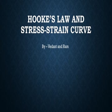 Stress strain curve | PPTX
