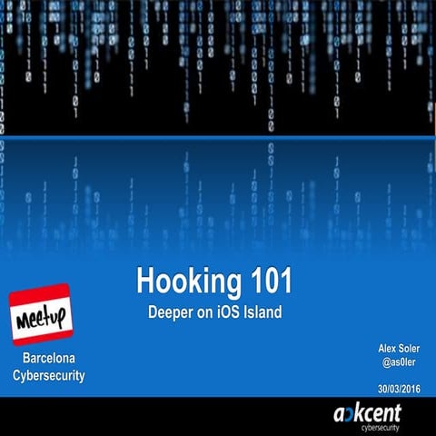 Hooking101 - Deeper on iOS Island