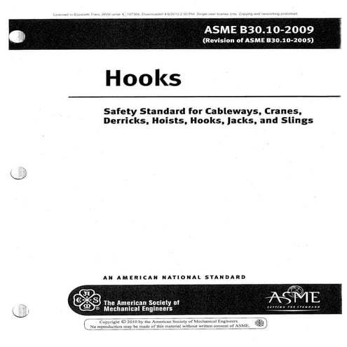 ASME B30.10 edition 2009