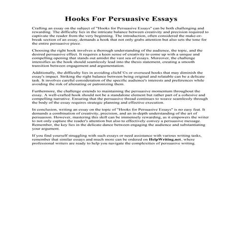 Hooks For Persuasive Essays.pdf