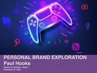 Paul Hooks Personal Digital Marketing Brand