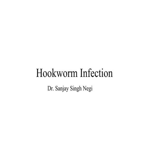 Hookworm infection