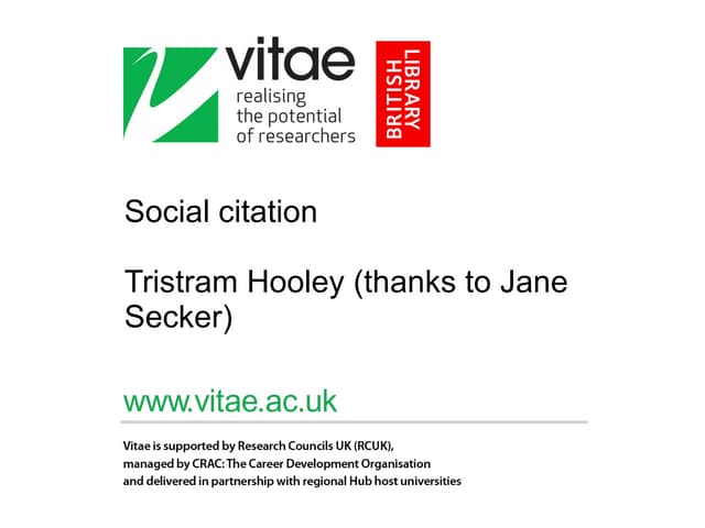 Social Citation