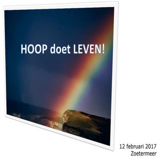 Hoop doet leven