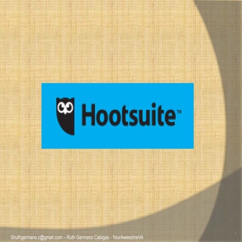 Hootsuite a tutorial