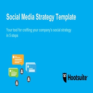 Hootsuite Social Media Strategy Template