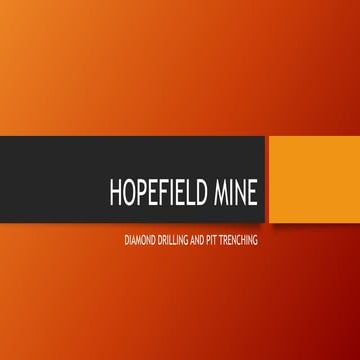 Gold project seeks investor/ Joint Venture Partner...by Lovemore Mauled ...