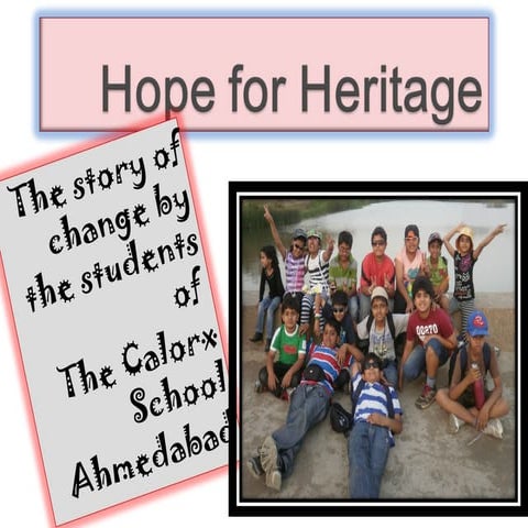 IND-2012-186 The Calorx School Hope for Heritage