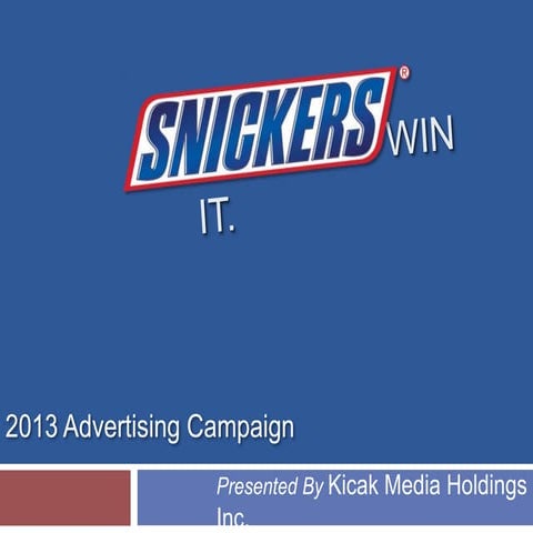 Snickers Spin to Win - An Ad Campaign