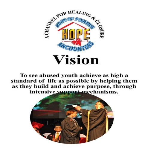 Hope vision mission purpose | PDF