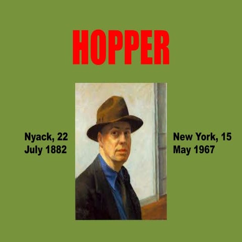 Hopper exhibition