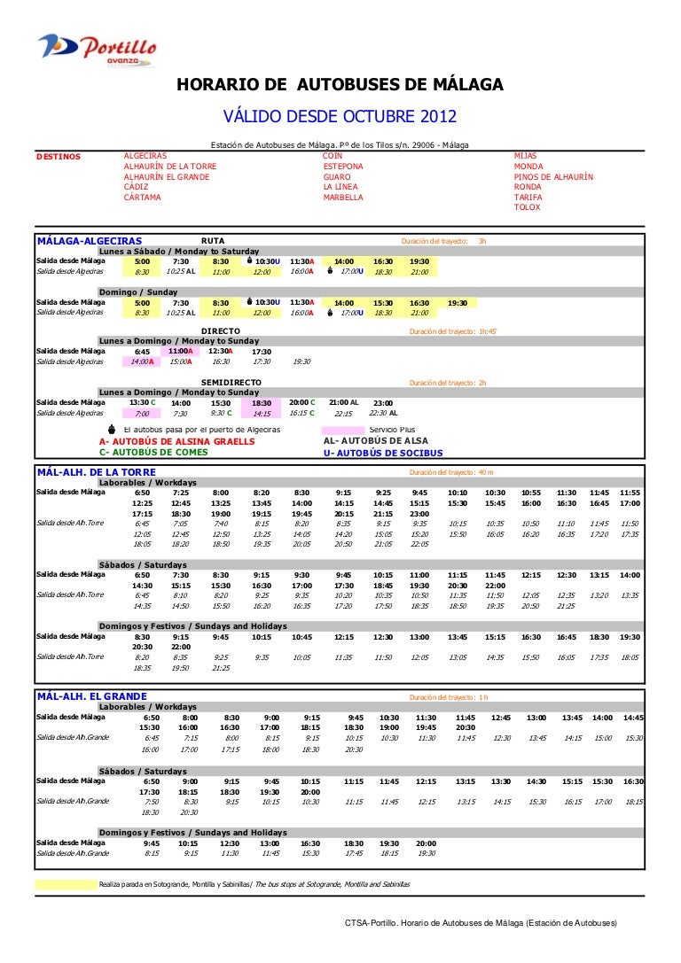 horario de autobuses de antequera a málaga