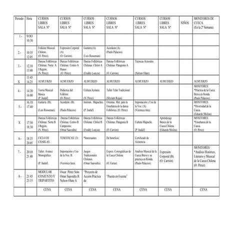 Horario cursos libre elecci+¦n 2012.