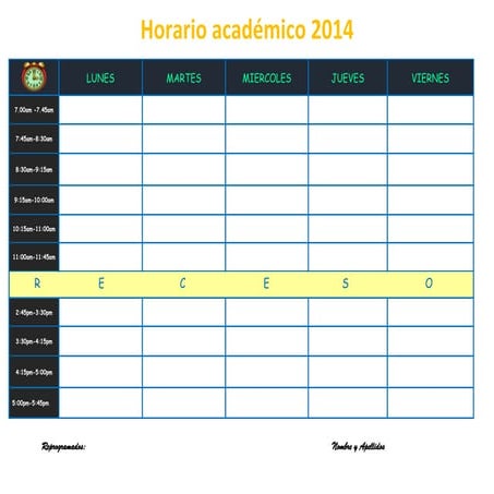 Horario (descargar))