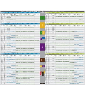 Horarios Atlânticoline 2014