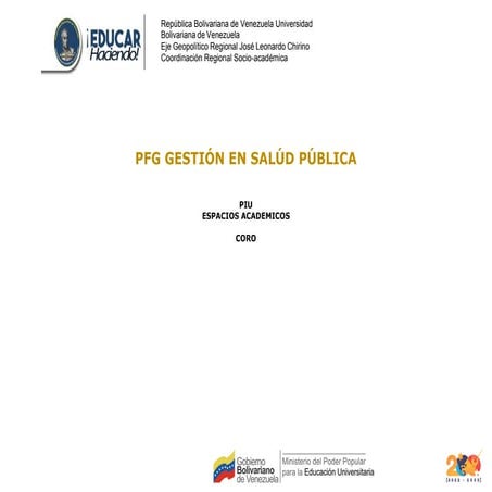 HORARIOS PIU  CORO, guía estadística para realizar horarios