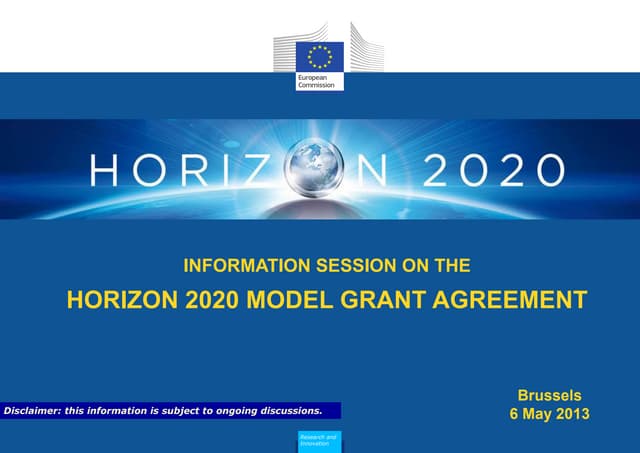 Horizon 2020 ga