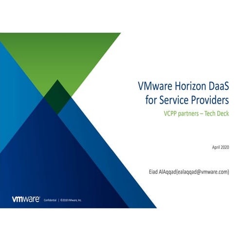VMware Horizon DaaS for Service Providers