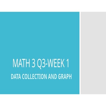 horizontal bar- MATHEMATICS THREE QUARTER 3 | PPTX