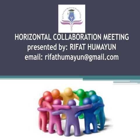 Horizontal collaboration meeting