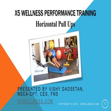 Horizontal pull ups | PPSX