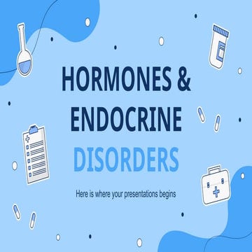 Hormones Endocrine Disorders By Slidesgo Pptx