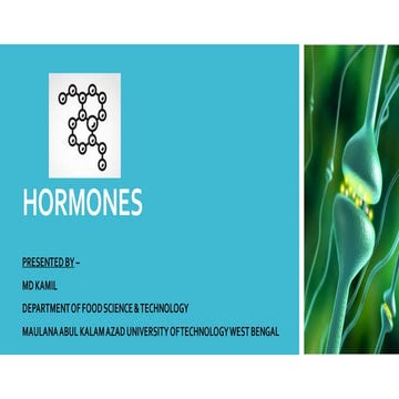 Hormones
