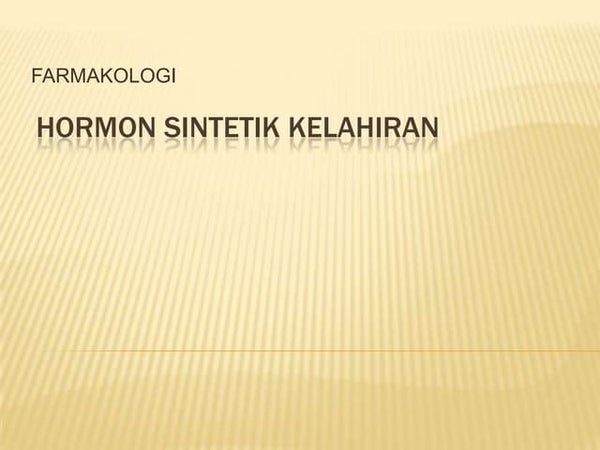 Apa Itu Hormon Sintetik Apa Itu Hormon Sintetik