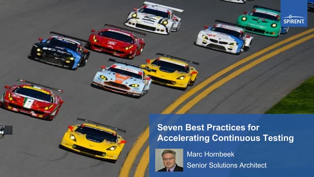 Best Practices for Accelerating Continuous Testing