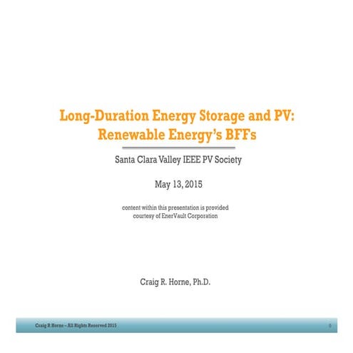 Long-Duration Energy Storage and PV: Renewable Energy’s BFFs