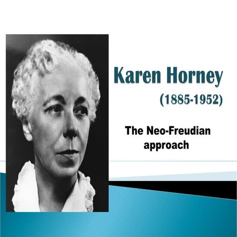 Contributions of Karen Horney