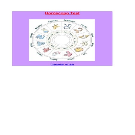 Horoscopo Test2