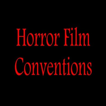 Horror Film Conventions