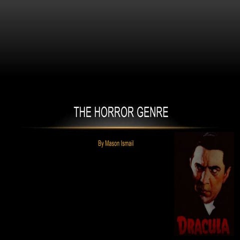 Horror genre