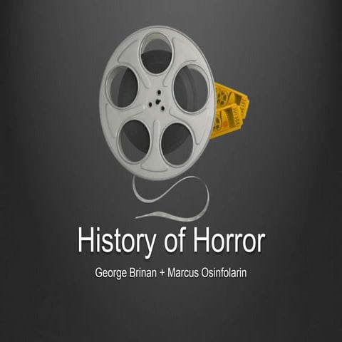 Horror history