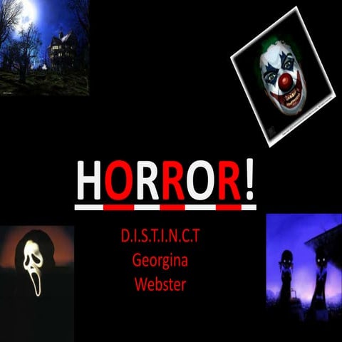 Horror powerpoint
