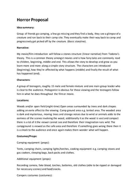 Opening scene script | DOCX