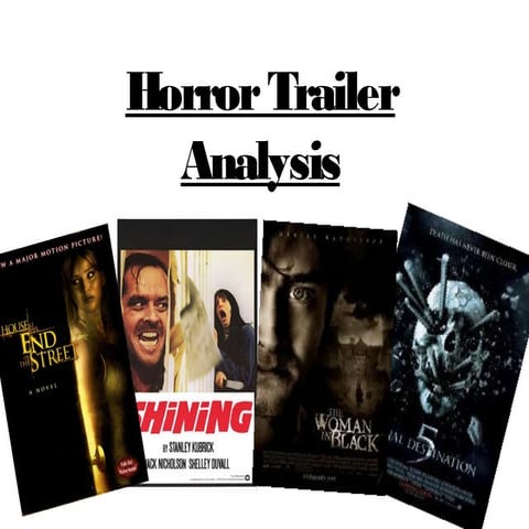 Horror trailer analysis